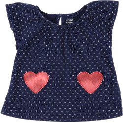 Carter's Girls Blue Short Sleeve
