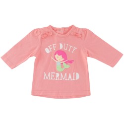 Emily And Oliver Girls Pink Long Sleeve