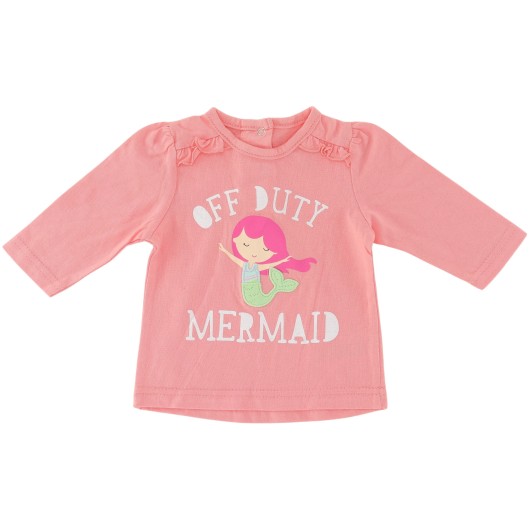 Emily And Oliver Girls Pink Long Sleeve