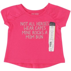 Okie Dokie Girls Pink Short Sleeve