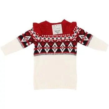 Okie Dokie Girls Multi-Color Sweater