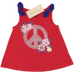 First Impressions Girls Red Short Sleeve