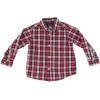 Childrens Place Girls Red/Black Plaid Shirt
