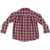 Childrens Place Girls Red/Black Plaid Shirt