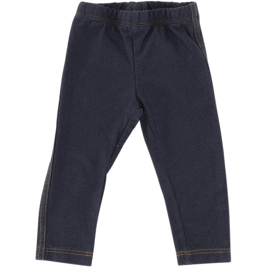 Childrens Place Girls Blue Leggings/Tights