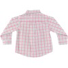 Gymboree Girls Pink/Blue Button Shirt