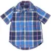 Gap Girls Blue/Pink Plaid Shirt