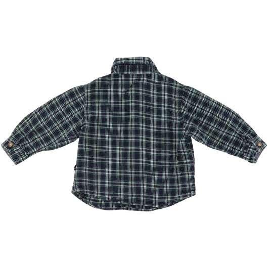 Nautica Gender Neutral Blue/Green Plaid Shirt Nautica Gender Neutral Blue/Green Plaid Shirt