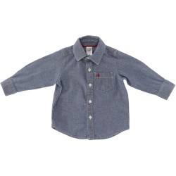Carter's Gender Neutral Blue Button Shirt