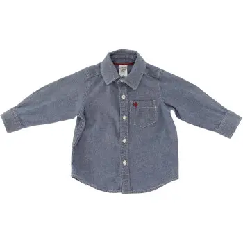 Carter's Gender Neutral Blue Button Shirt