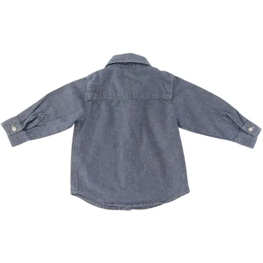Carter's Gender Neutral Blue Button Shirt