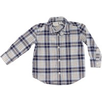 Koala Baby Boutique Girls Blue Plaid Shirt