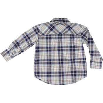 Koala Baby Boutique Girls Blue Plaid Shirt