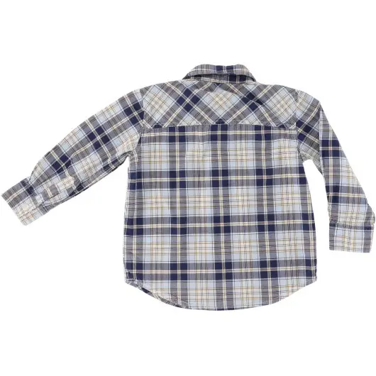 Koala Baby Boutique Girls Blue Plaid Shirt