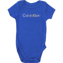 Calvin Klein Gender Neutral Blue Onesie