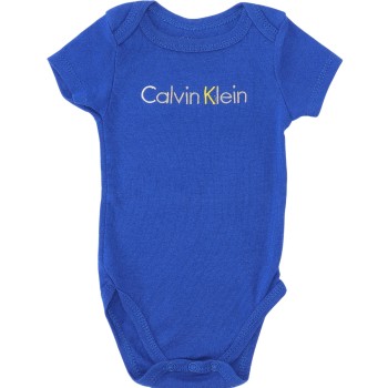 Calvin Klein Gender Neutral Blue Onesie