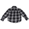 Carter's Boys Black Plaid Shirt