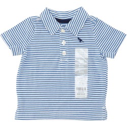 Carter's Boys Blue/White Short Sleeve