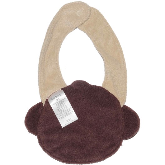 Carter's Gender Neutral Brown Bib Carter's Gender Neutral Brown Bib