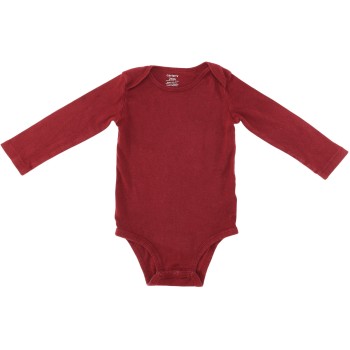 Carter's Gender Neutral Burgundy Onesie