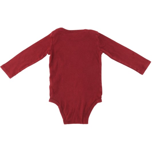 Carter's Gender Neutral Burgundy Onesie
