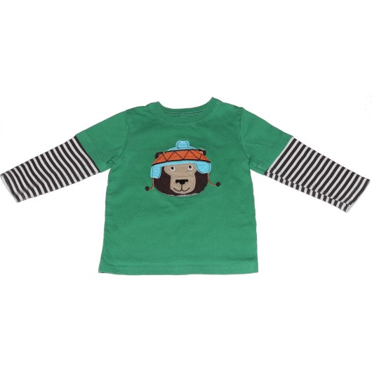 Carter's Boy's Green Long Sleeve