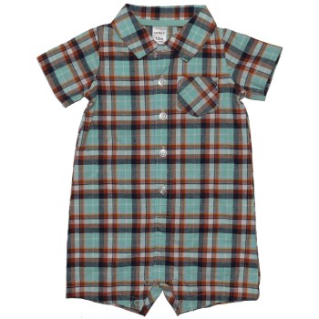 Carter's Boys Green Romper