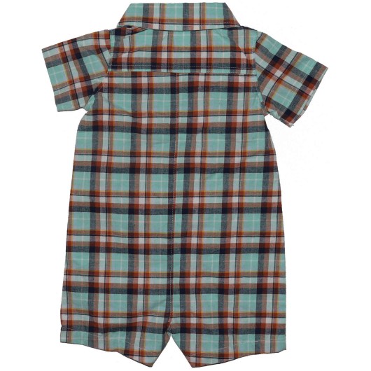 Carter's Boys Green Romper Carter's Boys Green Romper
