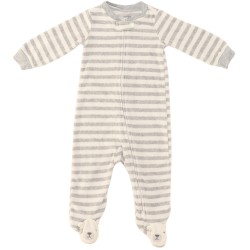 Carter's Gender Neutral Grey/White Romper