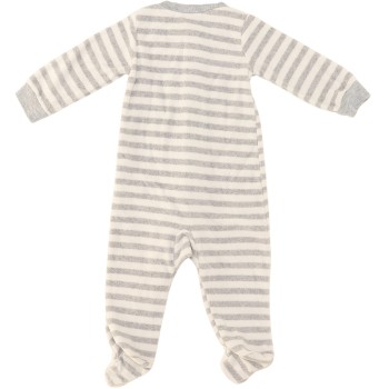 Carter's Gender Neutral Grey/White Romper Carter's Gender Neutral Grey/White Romper