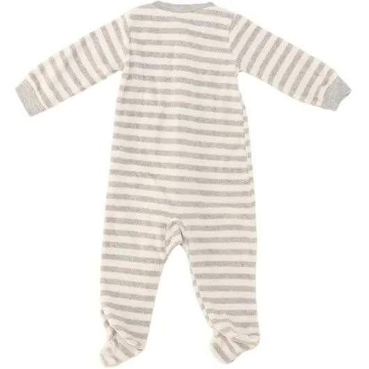 Carter's Gender Neutral Grey/White Romper