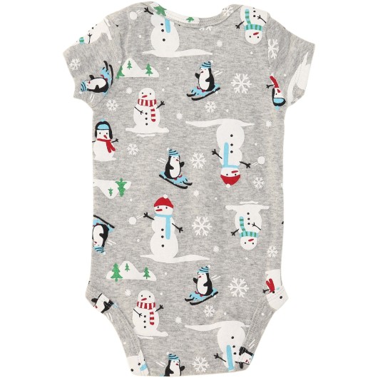 Carter's Gender Neutral Grey Onesie Carter's Gender Neutral Grey Onesie