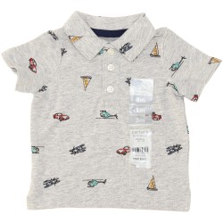 Carter's Boys Grey Short Sleeve