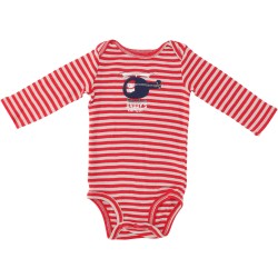 Carter's Boys Red/Grey Onesie