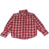 Carter's Boys Red Plaid Shirt