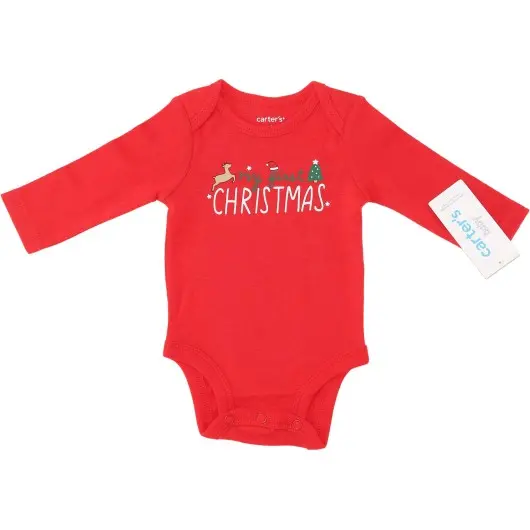 Carter's Boys Red Onesie