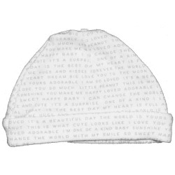 Carter's Boys White Beanie Hat