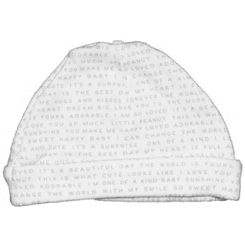 Carter's Boys White Beanie Hat