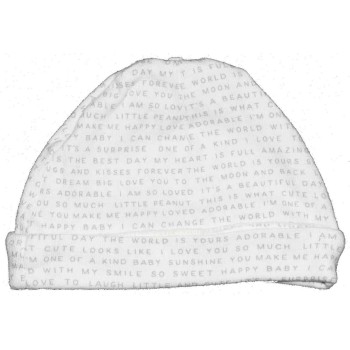 Carter's Boys White Beanie Hat Carter's Boys White Beanie Hat