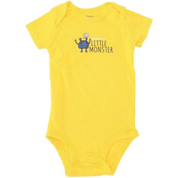 Carter's Gender Neutral Yellow Onesie