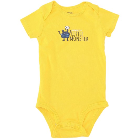Carter's Gender Neutral Yellow Onesie