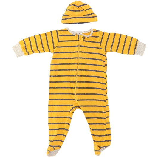 Carter's Boys Yellow Romper Set