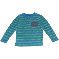 Cat & Jack Boys Blue/Green Long Sleeve