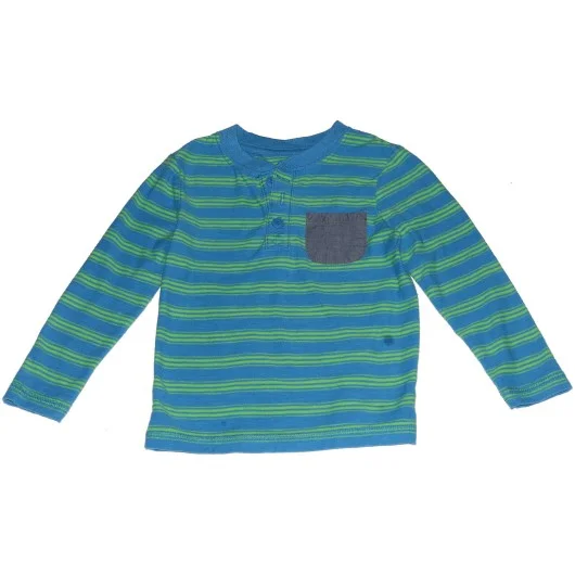 Cat & Jack Boys Blue/Green Long Sleeve