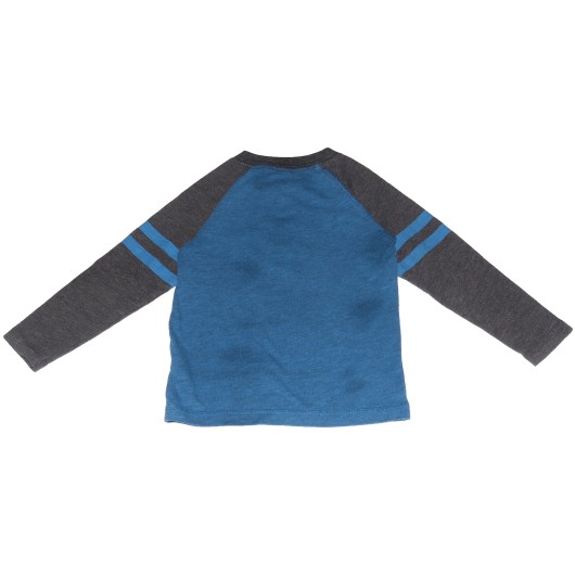 Cat & Jack Boy's Blue Long Sleeve