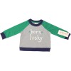 Cat & Jack Boys Grey/Green Long Sleeve