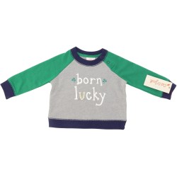 Cat & Jack Boys Grey/Green Long Sleeve