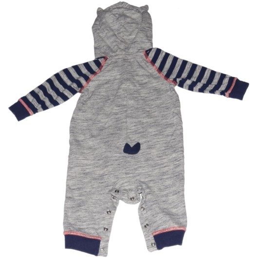 Cat & Jack Boys Grey Romper Cat & Jack Boys Grey Romper