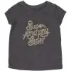 Cat & Jack Girls Grey T-Shirt