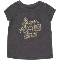 Cat & Jack Girls Grey T-Shirt